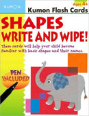 Kumon Flash Cards: Flash Cards: Shapes Write & Wipe (4 Years Up)