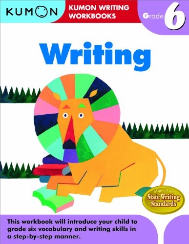 Kumon Grade 6 English Workbook: Writing
