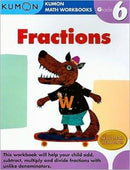 Kumon Grade 6 Math Workbook: Fraction