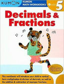 Kumon Grade 5 Math Workbook: Decimals & Fractions