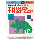 Kumon My Book of Mazes Things That Go