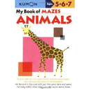 Kumon My Book of Mazes: Animals (5-7 Years)
