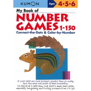 Kumon My Book of Number Games 1-150 (4-6 Years)