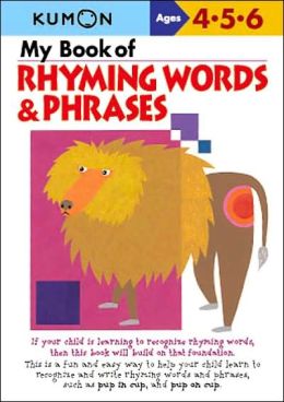 Kumon My Book of Rhyming Words & Phrases