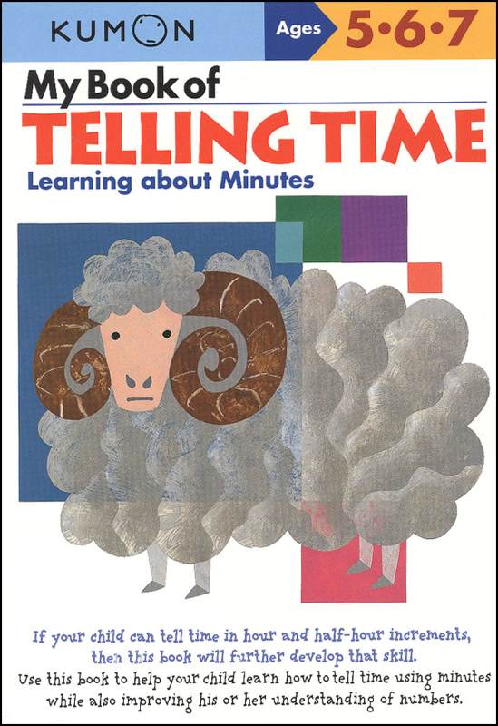Kumon My Book of Telling Time (Ages 5-7)