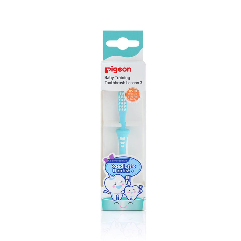 Pigeon Training Toothbrush Lesson 3 - Green (NEW)