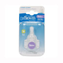 Dr. Brown's Level 4 Silicone Narrow Neck "Options" Nipple - 2 Pack