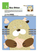 Kumon Let's Cut Paper! Amazing Animals