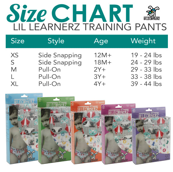 Kanga Care Lil Learnerz TokiSpace & Platinum 2 Pack - 4 Sizes