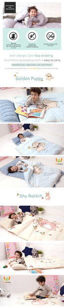 LOLBaby Microfiber Nap Bedding Set - Golden Puppy