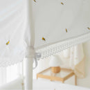 LOLBaby Cotton Embroidery Bumper Bed - Canopy ONLY