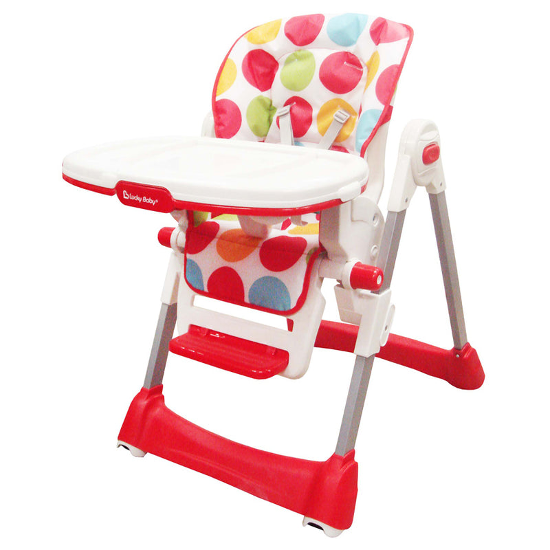 Lucky Baby Royal Baby High Chair - Dots