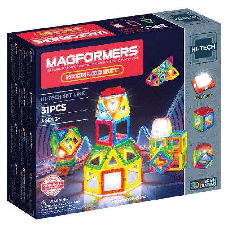 Magformers Neon LED Set (31 pcs)