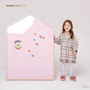 Noriterboard Magnetic Board One Tone in Natural Wood (Medium / Large - Pink + Free Gifts