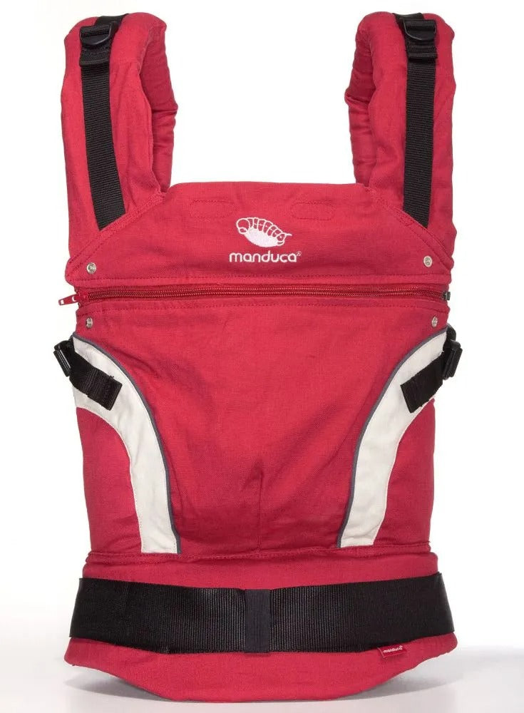 [3 Years Local Warranty] Manduca First HempCotton Baby Carrier - Red