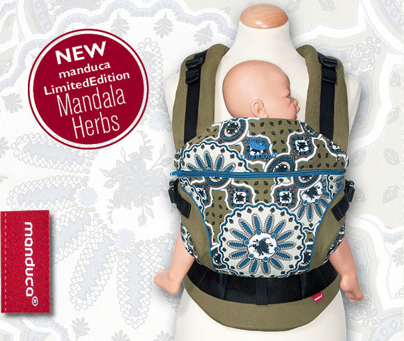 [3 Years Local Warranty] Manduca First Limited Edition Baby Carrier - Mandala Herbs