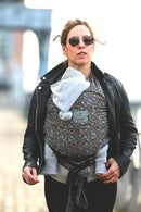 Manduca Sling Organic Cotton Baby Wrap - BellyButton SoftBlossom Dark