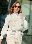 Manduca Sling Organic Cotton Baby Wrap - BellyButton SoftBlossom Light