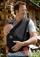 Manduca Sling Organic Cotton Baby Wrap - Black
