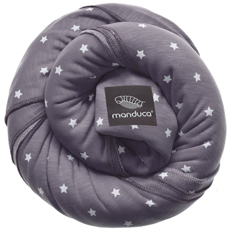 Manduca Sling Organic Cotton Baby Wrap Little Stars Slate