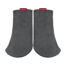 Manduca Organic Cotton Tulip Fumbee Teething Pads - Dark Grey