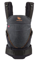 [3 Years Local Warranty] Manduca XT Organic Cotton Baby & Toddler Carrier - Denim Black Toffee