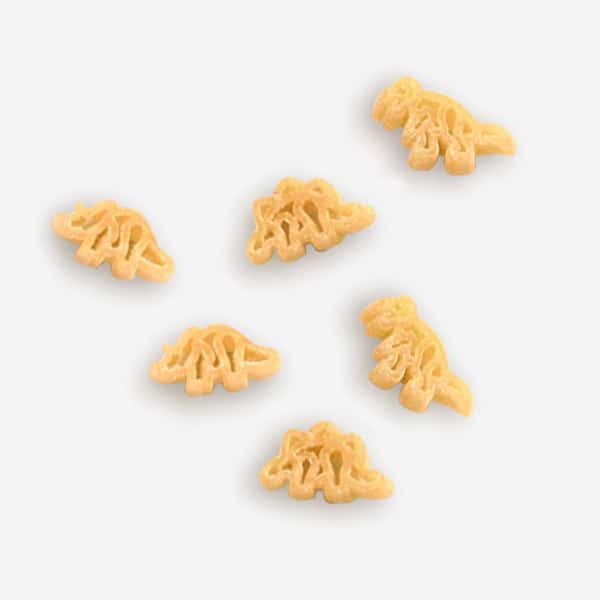 [2-Pack] Pastabilities Organic Shaped Pasta (Mac N Cheese) 284g - Dinosaur