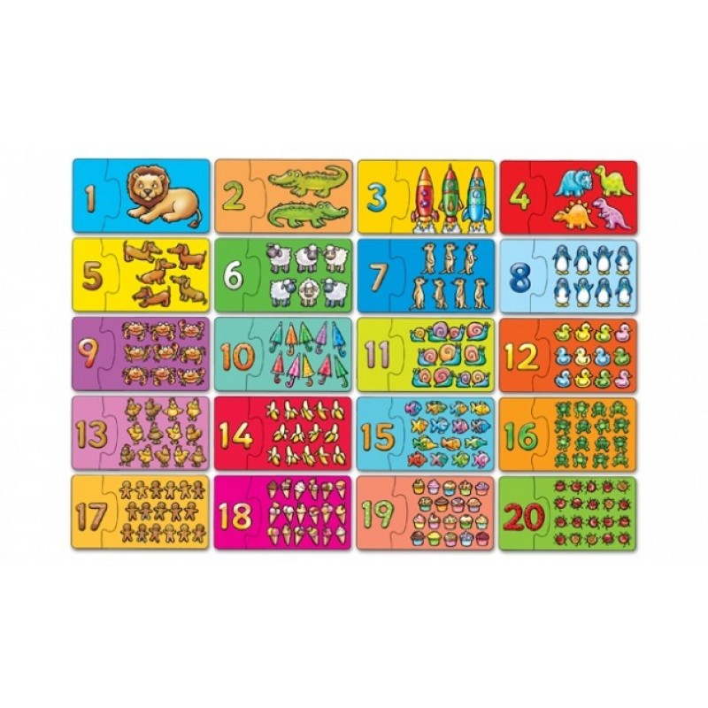 Orchard Toys Activity Jigsaw - Match and Count