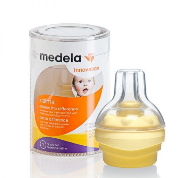 Medela Calma Solitaire Breastmilk Feeding Nipple/Teat (Made in Switzerland)