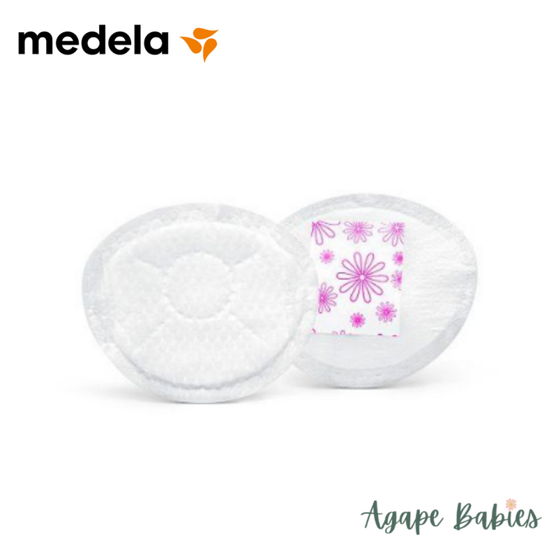 <4-Box> Medela Safe & Dry Ultra Thin Disposable Nursing Bra Pads (Total 30sx4=120s)