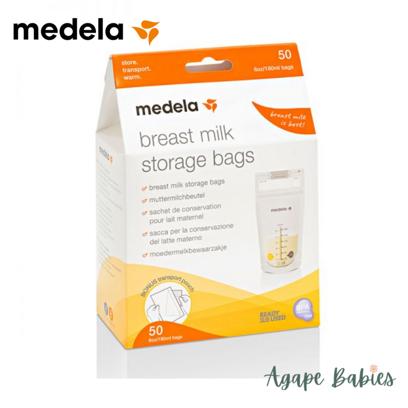 Medela Breastmilk Storage Bags - 50 Pieces