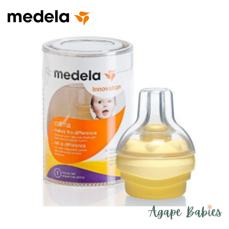 Medela Calma Solitaire Breastmilk Feeding Nipple/Teat (Made in Switzerland)
