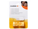 Medela New Valves (2 Heads) & Membranes(6 Pcs) Set (Made in Switzerland)