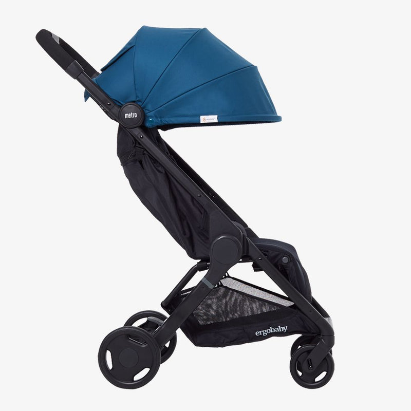 Ergobaby Metro Compact City Stroller - Marine Blue - (Comes With ErgoPromise 10-Year Guarantee)