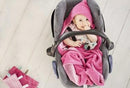 Snoozebaby Trendy Wrapping Wrap Blanket - Funky Pink