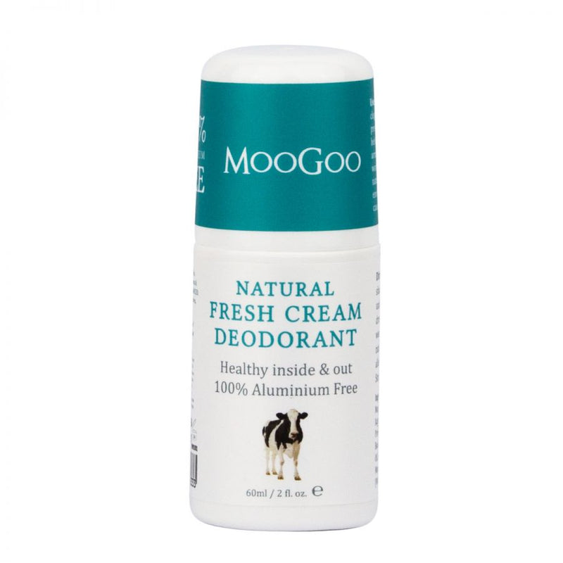 MooGoo Natural Fresh Cream Deodorant Cream 60ml/2oz Exp: 10/24