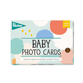 Milestone Baby Photo Cards - Cotton Candy