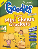 Organix Goodies Organic Mini Cheese Crackers, 4 x 20g Exp: 06/26