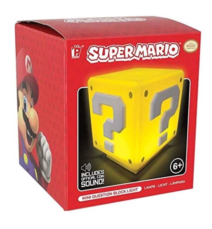 Paladone Super Mario Mini Question Block Light V3