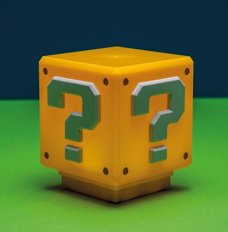 Paladone Super Mario Mini Question Block Light V3