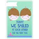 Milestone The Original Baby Cards - Twins