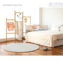 [1 Yr Local Warranty] Parklon Round Mat PURE Modern Dot (R12)  Size 1380 x 1380 x 12mm