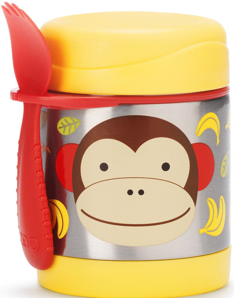 Skip Hop Insulated Food Jar - Monkey