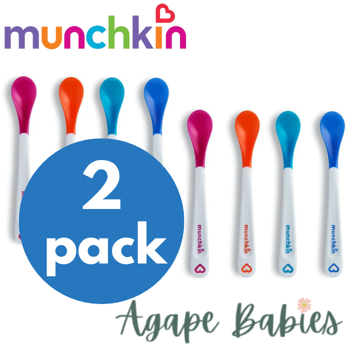 [Bundle Of 2] Munchkin White Hot® Infant Spoons ( Pack of 4 )