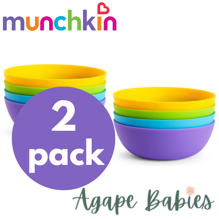 [Bundle Of 2] Munchkin Multi Bowls (Pack of 4)