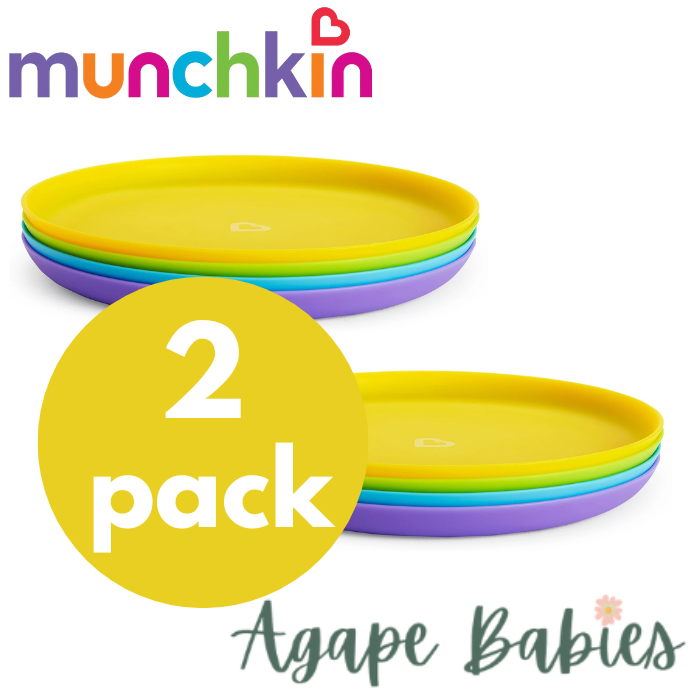 [Bundle Of 2] Munchkin Multi Plates (Pack Of 4)