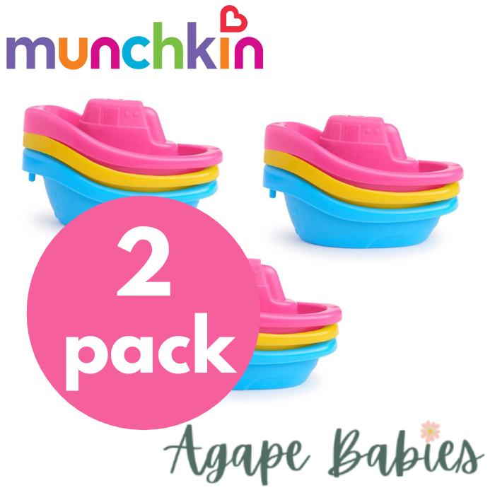 [Bundle Of 3] Munchkin Little Boat Trains (Pack of 3)