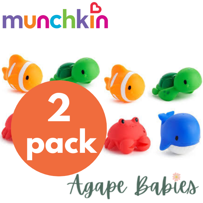 Munchkin Ocean Squirts 4Pk (Pack Of 2)