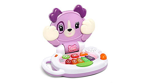 LeapFrog My Peek-A-Boo LapPup - Violet (3 Months Local Warranty)