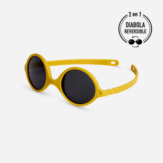 Ki ET LA Sunglasses 2.0 Diabola 0-1 year old - Mustard